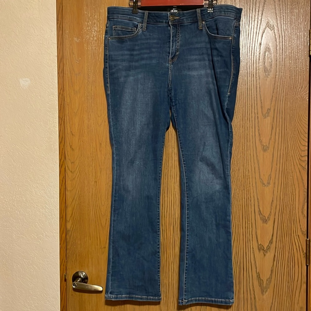 LuLaRoe dark wash jeans size 36